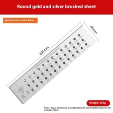 Carbide Wire Drawplate for Jewelry Making Round Shape Drawplate Jewelry Tool