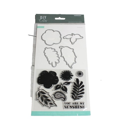 EXCEART 12pcs Flower Design Metal Punch Stamp Set - Steel Stamps For Jewelry & Leather Crafting