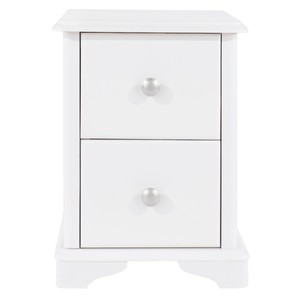 Banbury White Small 2 Drawer Bedside Table Cabinet Painted Nightstand Ebay