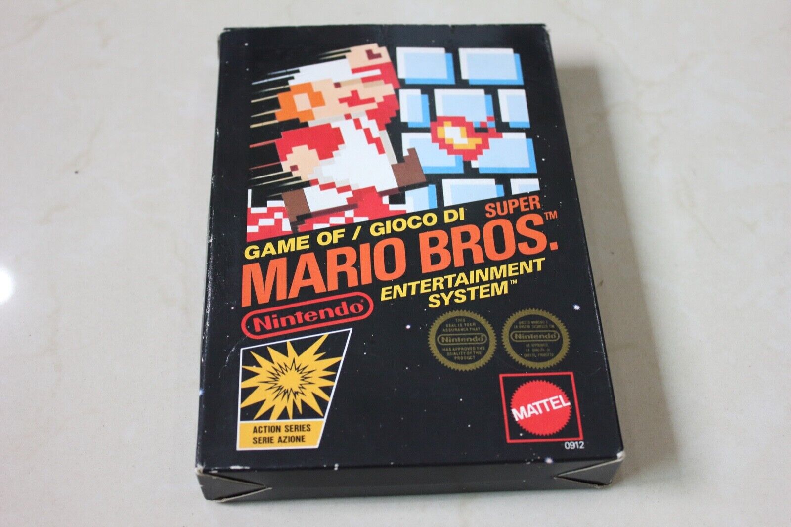 Nintendo NES Škatule na hry Super Mario Bros