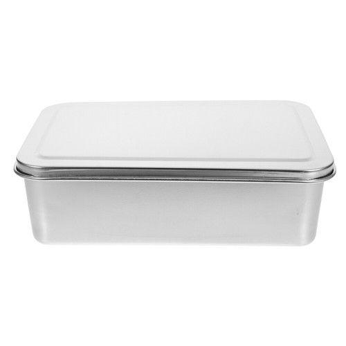 Baking Tray Bread Oven Pan Deep Cake Bakeware Pans with Lids Stainless - Picture 4 of 12