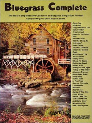 Bluegrass Complete Piano, Vocal and Guitar Chordsby  | PB | VeryGood