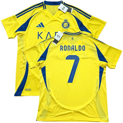2024/25 Al Nassr Home Jersey #7 Ronaldo XL adidas Soccer [JP0459
