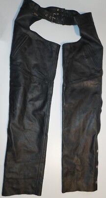 GENUINE LEATHER MEN'S CHAPS (SIZE M)