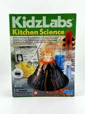 KidzLabs Kitchen Science Lab Kit Contains 6 Kids Experiments Ages 8+ New Sealed