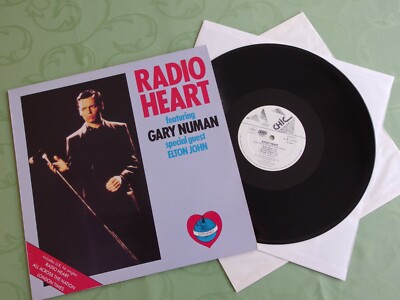 RADIO HEART   GARY NUMAN & ELTON JOHN   CHIC 6.26725.AP   D 1987 Vinyl topp LP