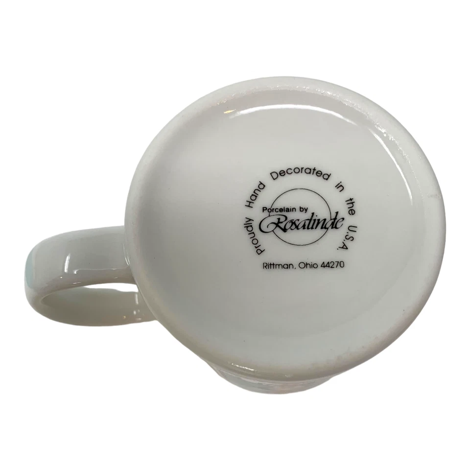 Caneca postal de enfermagem Rosalinde selo comemorativo 4 centavos copo de cerâmica branca presente - Imagem 3 de 4