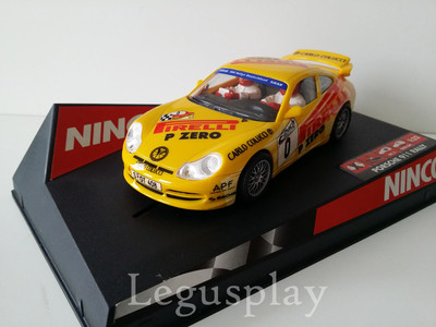 SCX Scalextric Slot Ninco 50256 Porsche 911 German Rally Pirelli Nº0