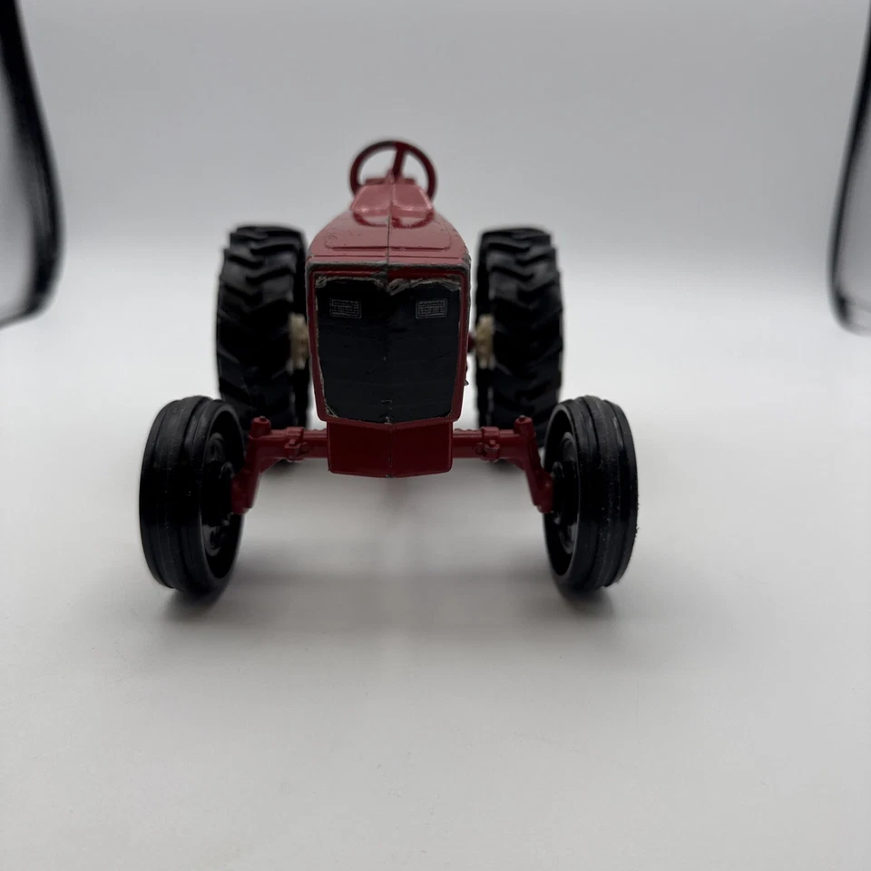 Tractor agrícola vintage Ertl diecast escala 1:16 #415 rojo IH International fila cultivo Foto 2 de 4