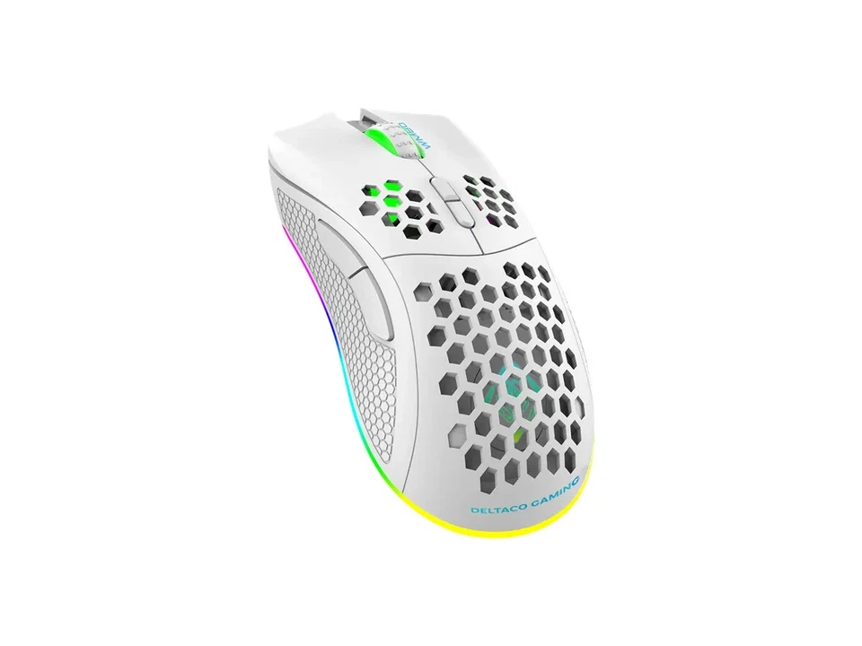DELTACO Wireless Mouse for Laptop, 4800 DPI Optical Computer Mice with 6 Levels, - Image 2 of 4