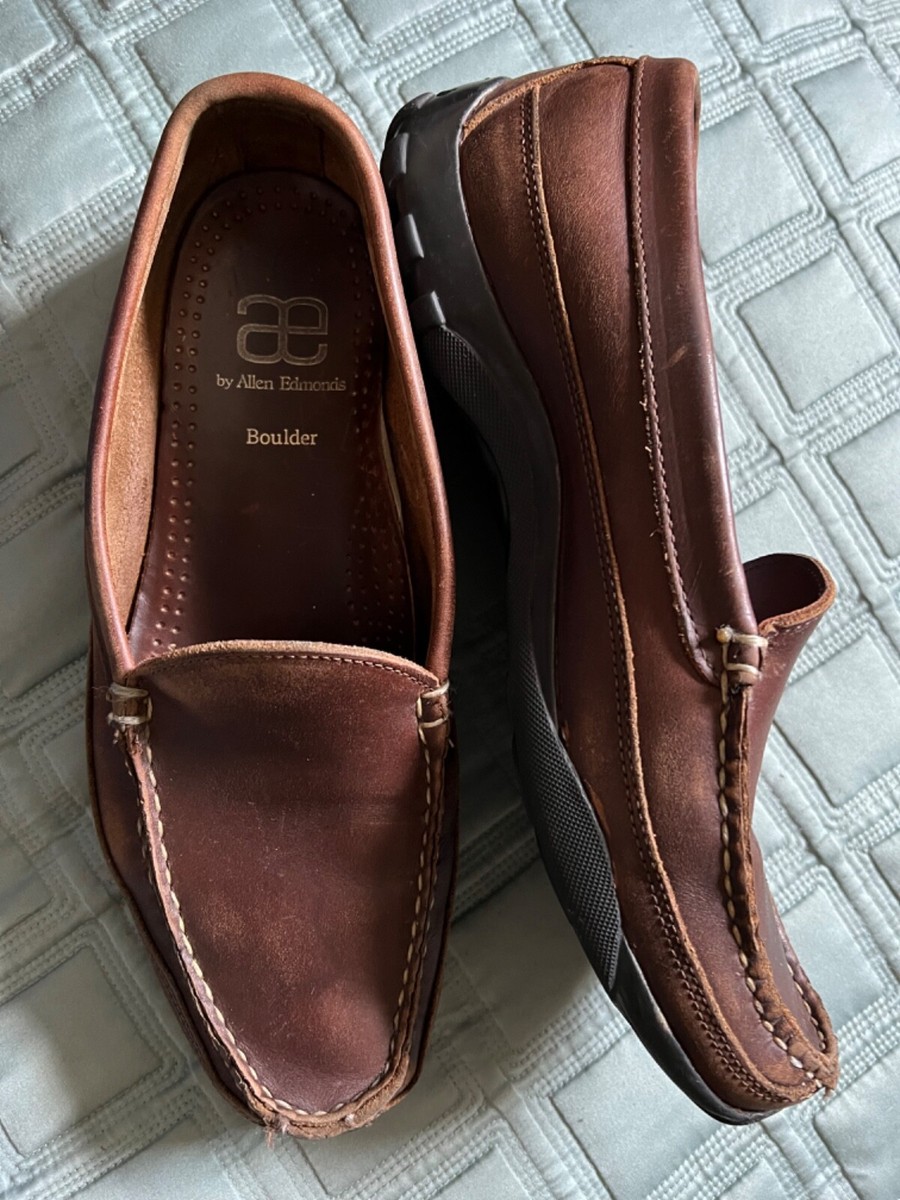 Allen Edmonds BOULDER slip on Loafers USA 9 M | eBay