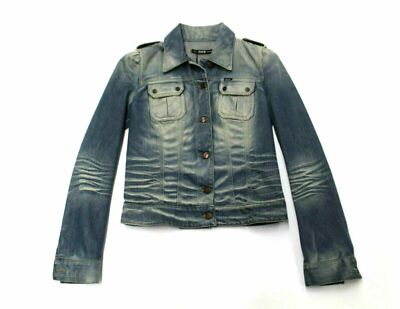 GIUBBINO GIUBBOTTO JEANS DONNA GAS ORIGINALE ELLIE JACKET 23520 COTONE PE  NEW | eBay