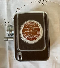 Vintage Bell and Howell Magazine Camera with Light Meter - UNTESTED