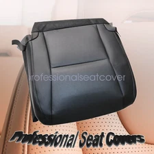 Driver Bottom Leather Perforated Seat Cover Black For 2010-2015 Lexus RX350