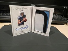 National Treasures Autograph Booklet Rookie Titans Marcus Mariota 16/49  2015