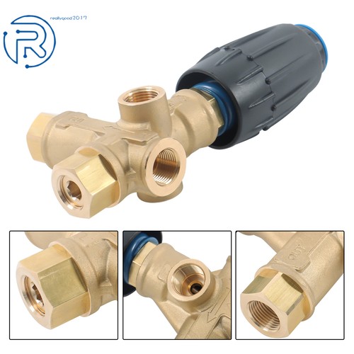 VRT3-250, descargadora de lavadora a presión - resorte azul, 8 GPM, 3/8" FNPT, 3650 PSI MAX - Imagen 10 de 12