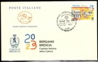 busta primo giorno fdc 2023 Brescia capitale italiana della cultura