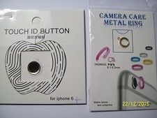 10 Adesivi In Rame Per Proteggere Il Tasto Home Di IPhone 5S, 6, 6S, 7, SE - Foto 7