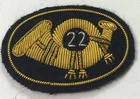CIVIL WAR 22ND INFANTRY HAT CAP KEPI INSIGNIA-SMALL
