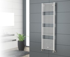 TERMOARREDO SCALDASALVIETTE BAGNO CORDIVARI LISA 22 IN ACCIAIO VERNICIATO BIANCO