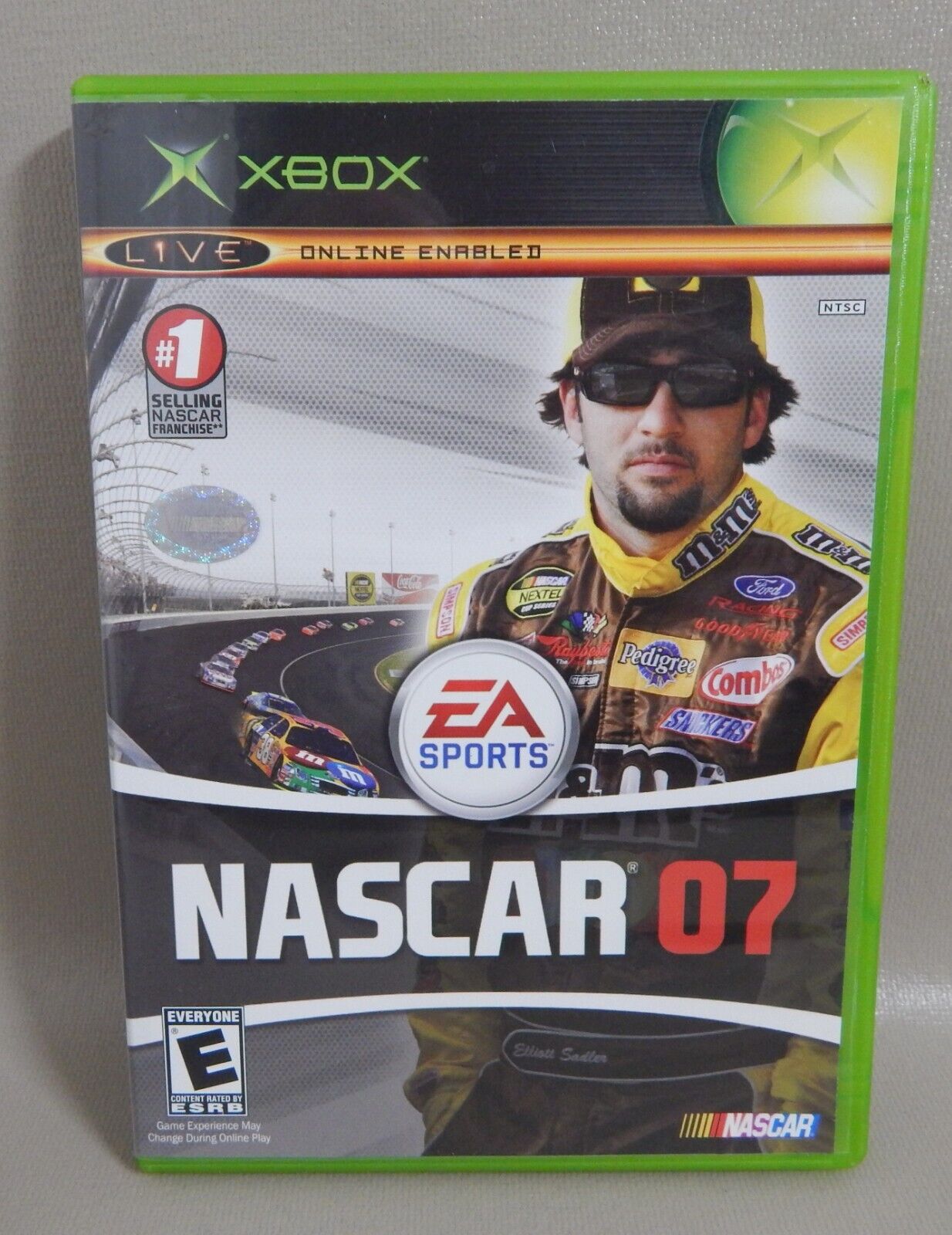 NASCAR 07 (Microsoft Xbox, 2006) E. Sadler Completo con Manual - Limpio Probado En muy buena condición