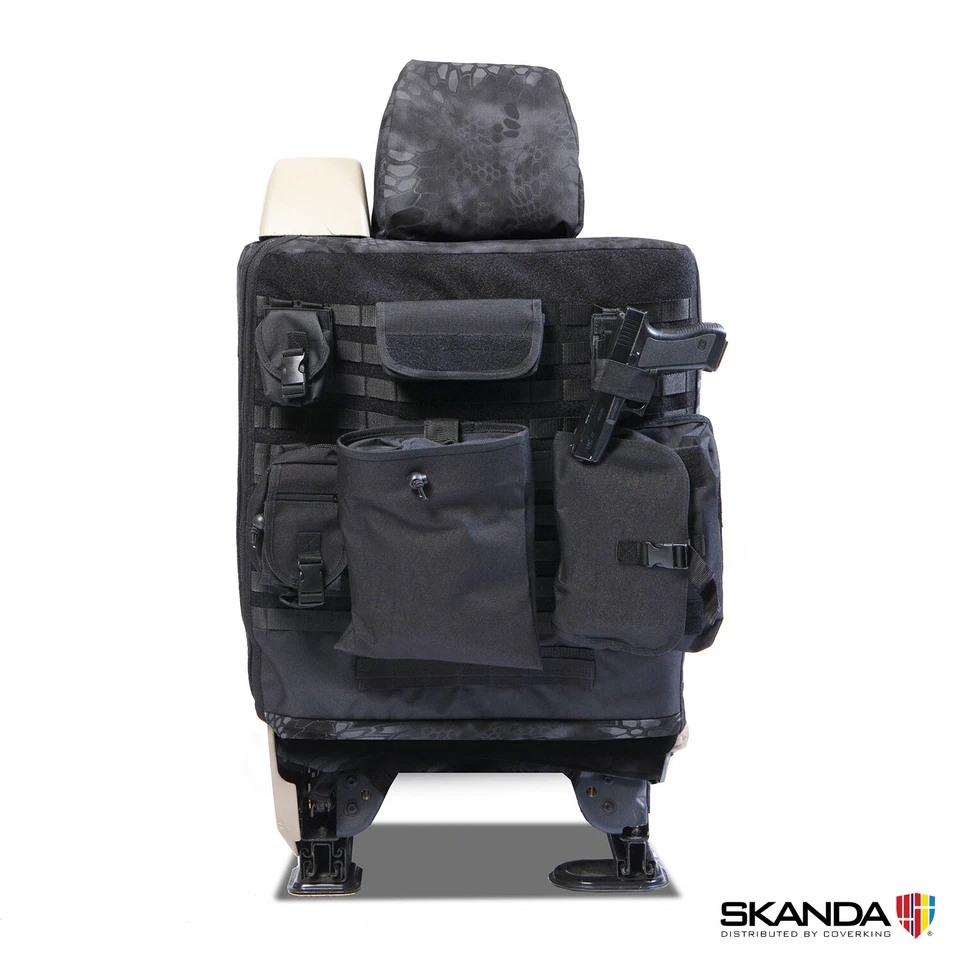 Ballistic Kryptek Typhon Tactical Custom Fit Seat Covers-Chevy Silverado 3500 - Image 3 of 4