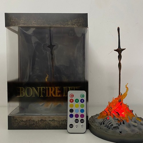 Dark Souls Hoguera Luz Led Caballero Faraam Negro Figura de Acción Figura de Juguete Nuevo - Imagen 7 de 25