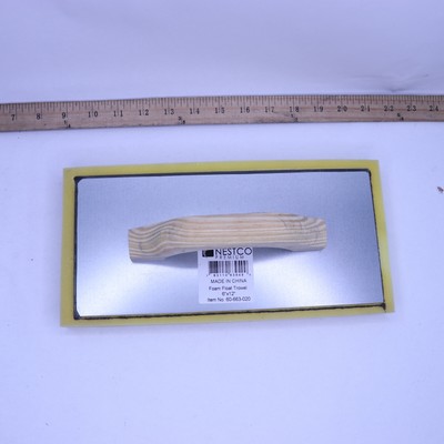 Nestco Foam Float Trowel Aluminum 6'' x 12'' 60-663-020