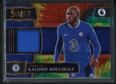 2022-23 KALIDOU KOULIBALY 15/25 JERSEY PANINI SELECT PREMIER LEAGUE TIE-DYE