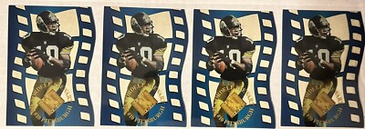 (4) 1996 Collector's Edge Advantage Crystal Cuts Kordell Stewart # d /5000