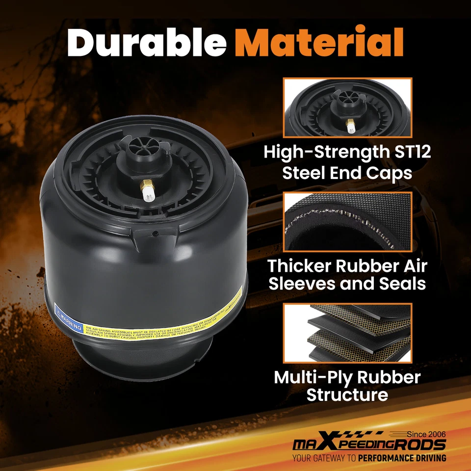 2x Rear Air Spring for BMW 5 Series F07 GT F10 F11 Touring Gran Turismo 37106781827 - Image 4 of 4