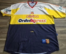 Atletica Monarcas Morelia 2000 Training Futbol Soccer Jersey Size XL Rare Y2K 
