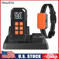 Wireless Dog Fence Dog Training Shock Collar with Charging Base for 1/2 Dogs