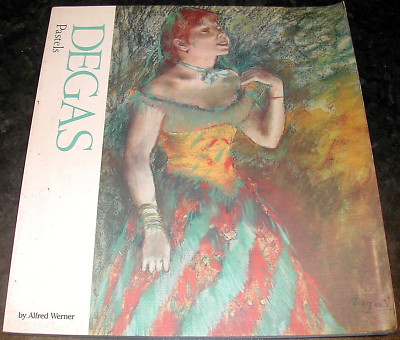 EDGAR DEGAS Kunst PASTELLE Alfred Werner Farbtafeln ZEICHNUNG Balletttänzer NUDES