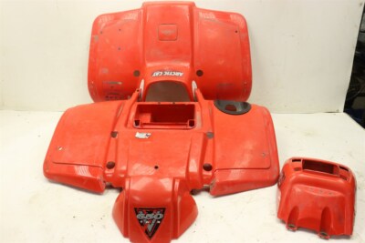 Arctic Cat V-2 650 04 Front Rear Fender Set Red 29965