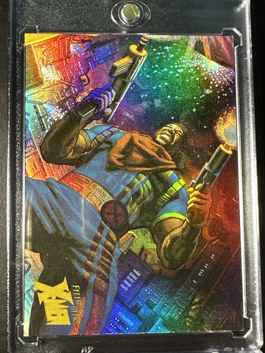 1996 Fleer ultra Marvel X　ホロフラッシュ　ガンビット 1996 Fleer ultra Marvel X ホロフラッシュ ガンビット