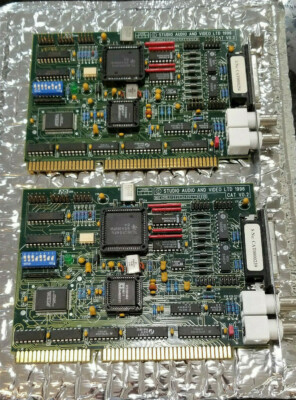 2 PRISM SOUND SADie3 SADie4 CAT ISA Cards Timecode Machine Control BoB 800 RARE