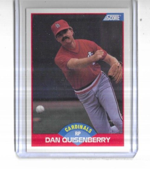 1989 Score #520 Dan Quisenberry St. Louis Cardinals | eBay