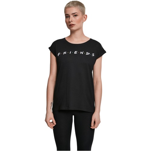 Merchcode Ladies Friends Logo Tee Ladies Cotton Jersey Kult-Serie Logo - Picture 3 of 16