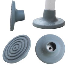 4 Pack Replacement Feet for Shower Chair Bath Seat 1-1/8" I.D Rubber Feet Cap...