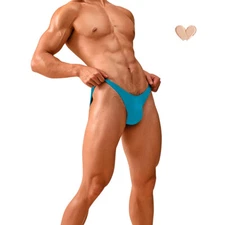 ADANNU New Men's Underwear Comfortable Breathable Low Waist Sexy Bikini Briefs