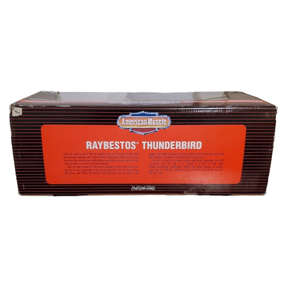 Jeff Burton #8 Raybestos 1995 Ford Thunderbird 1:18 coche diecast vintage Ertl Foto 2 de 4