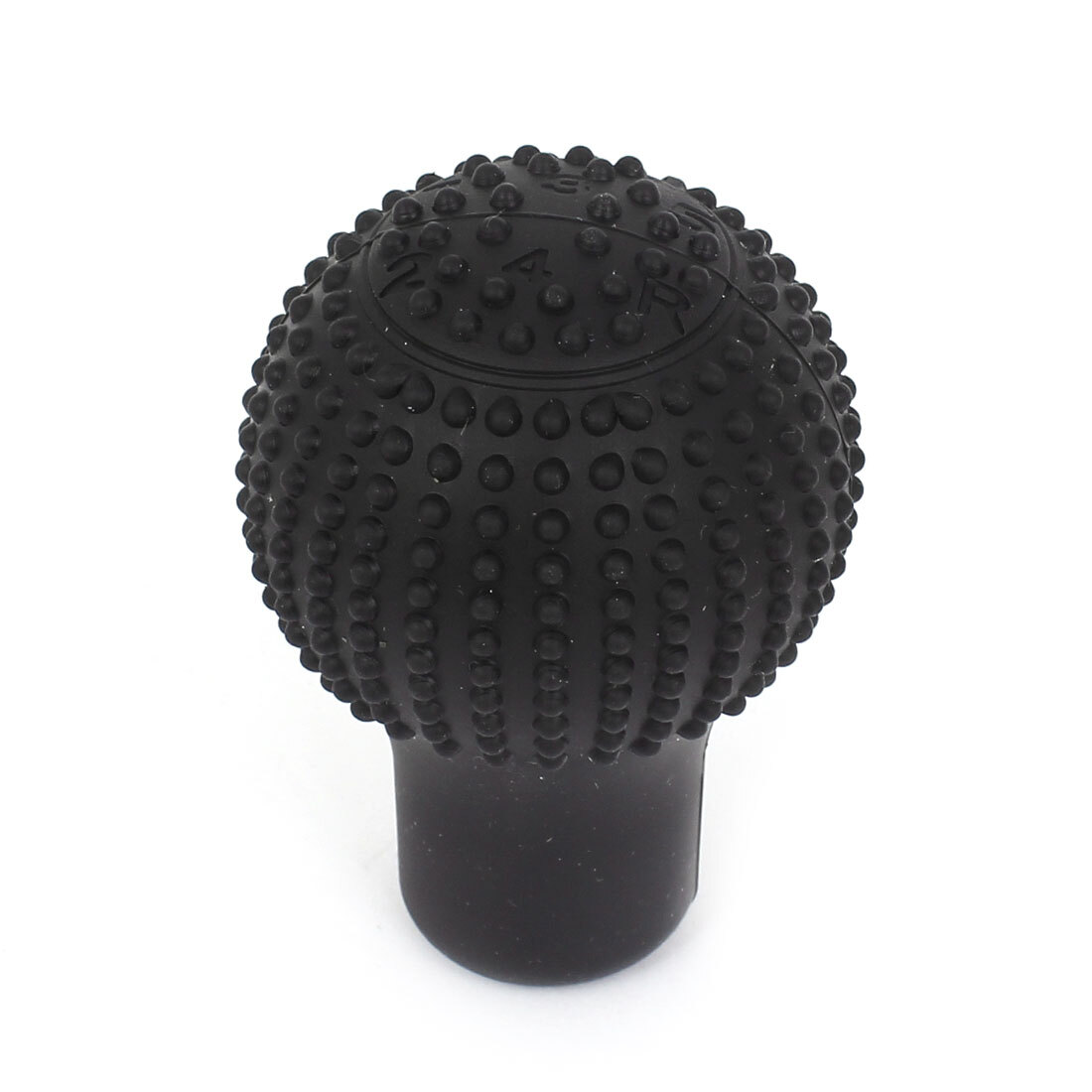 sourcingmap Car Round Bump Black Silicone Nonslip Lever Gear Shift Knob Cover