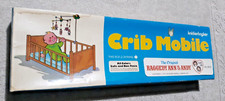 Vintage Raggedy Ann Andy Baby Crib Mobile Knickerbocker 3605 Original Box 1972