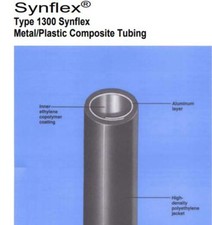 10 Meter SYNFLEX 1300 8mm Schläuche Halbstarre Alu Polyethylen beschichtet