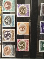 Timbres Pologne neufs sport Melbourne