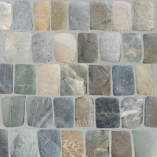 Canine Mix Natural Stone Mosaic Wall & Floor Tile ($17.01/SqFt)