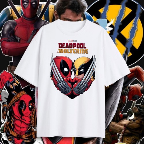 Sublimated Deadpool and Wolverine T-shirt Marvel Comics Disney - 第 1/1 張圖片