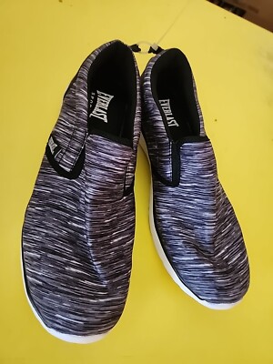 Everlast Sport Women's Adelaide Slip On Walking Shoes Grayish Black Size 10 