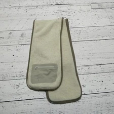 Arc’teryx Scarf Zip Pocket Polartec Fleece Light Beige Embroidered Fossil Logo